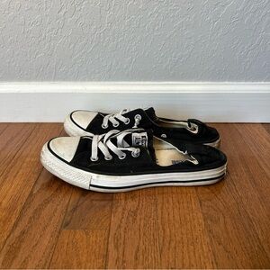 Converse Shoreline Sneakers Slip On Shoes Women’s Size 9 Black